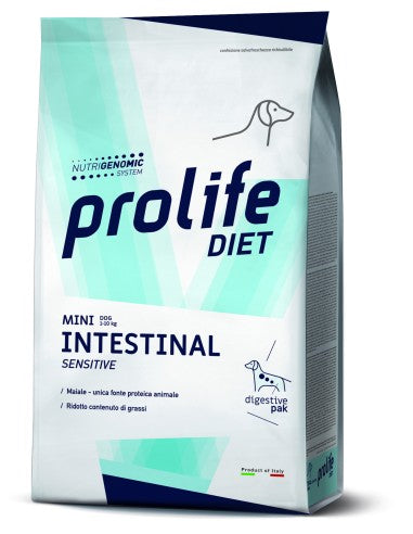 Prolife Diet Dog Intestinal Sensitive Mini 1,5kg - Cane Sensibile Prolife Diet Dog Intestinal Sensitive Mini 1,5kg - Cane Sensibile